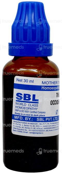 Sbl Thuja Occidentalis Q Mother Tincture 30Ml